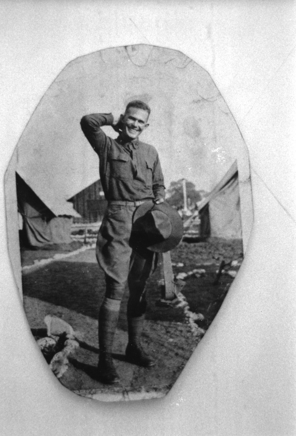 1917-1918 Opa in World War 1 training
